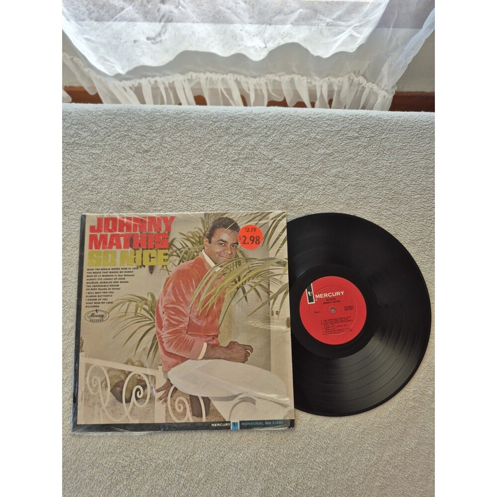 Johnny Mathis-So Nice (Album, SR-61091)  Mercury Records